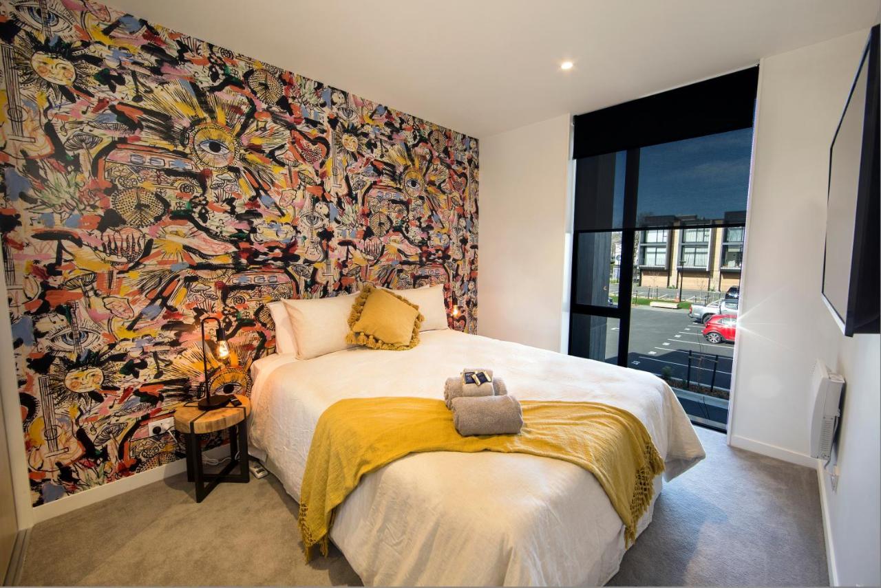 Funk In The City - Luxury Laneway Apartment With Single Garage Christchurch Exterior photo