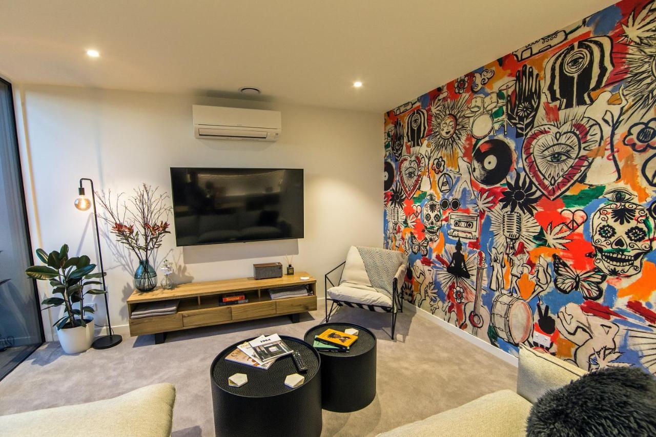 Funk In The City - Luxury Laneway Apartment With Single Garage Christchurch Exterior photo